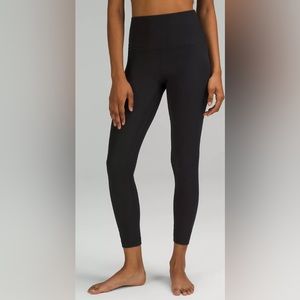 NWT Lululemon Align High Rise Pant 25” Black Size 4